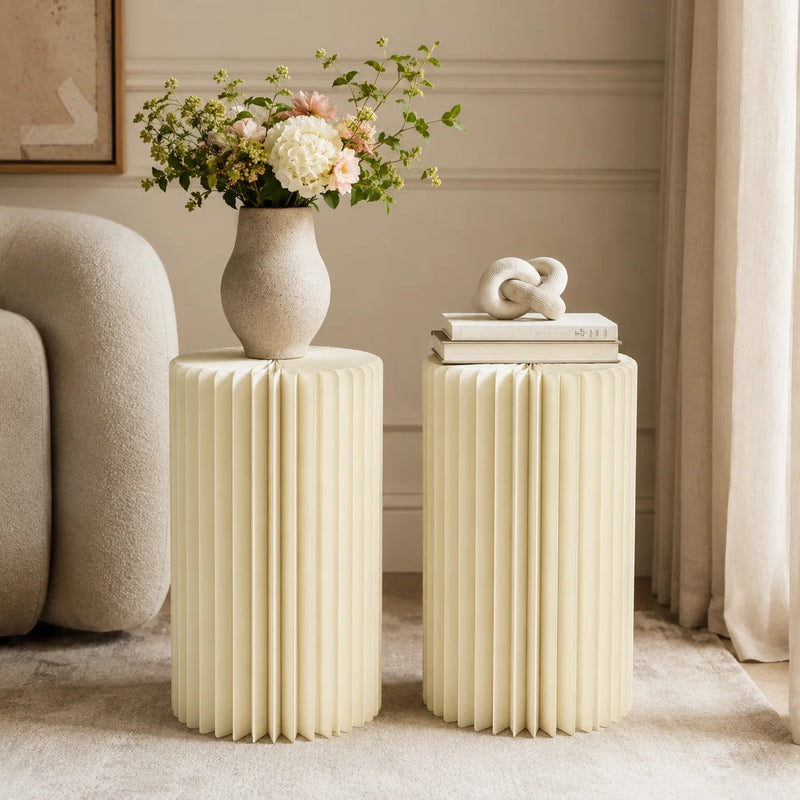 Présentoir Buffet Pliable Duo Alvéolé – présentoir buffet – vue d'ensemble