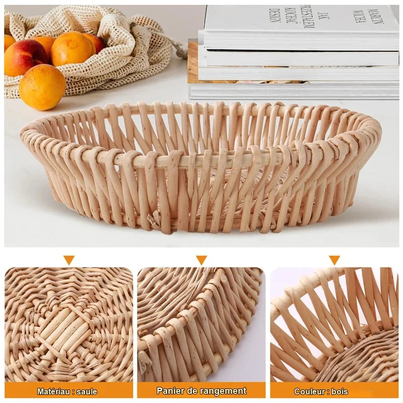 Panier de Présentation Osier