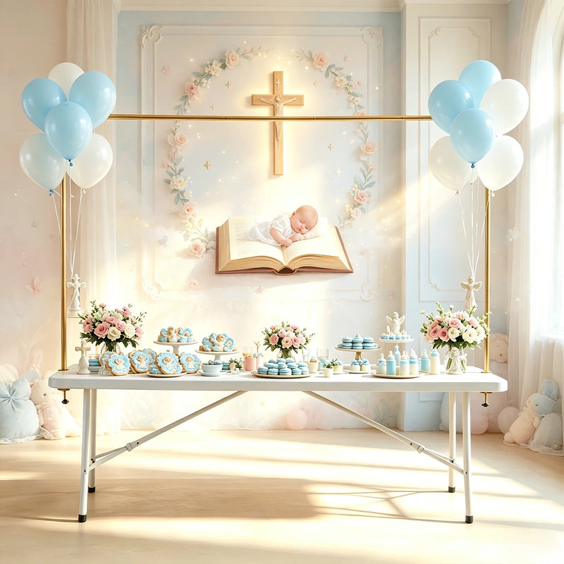 Arche de Table Dorée Buffet Mariage – présentoir buffet – détail de la finition
