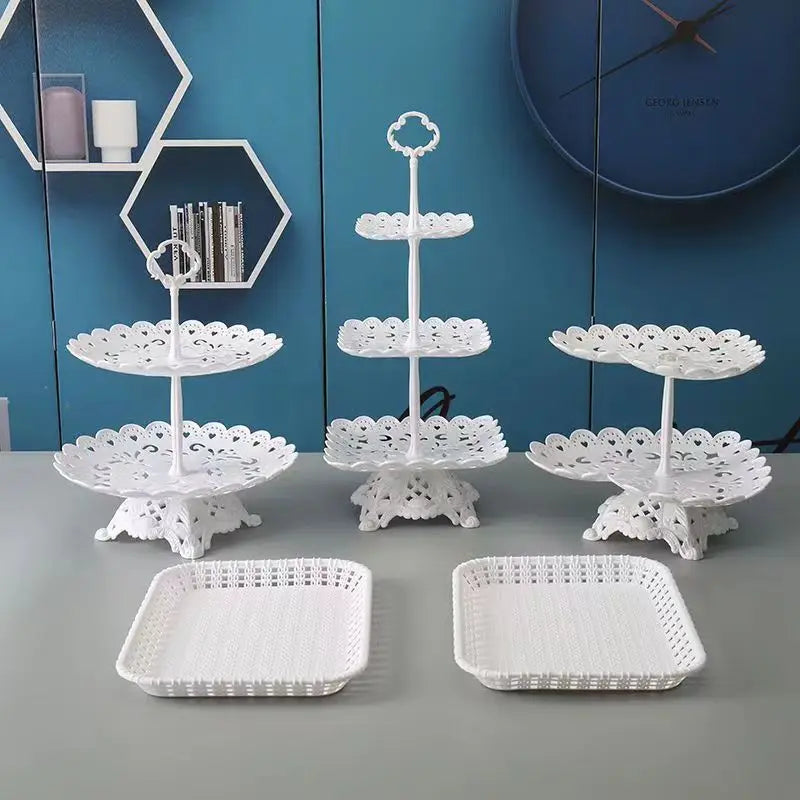 Présentoir Gâteau Multi-Formats Buffet Mariage – présentoir gâteau – vue d'ensemble