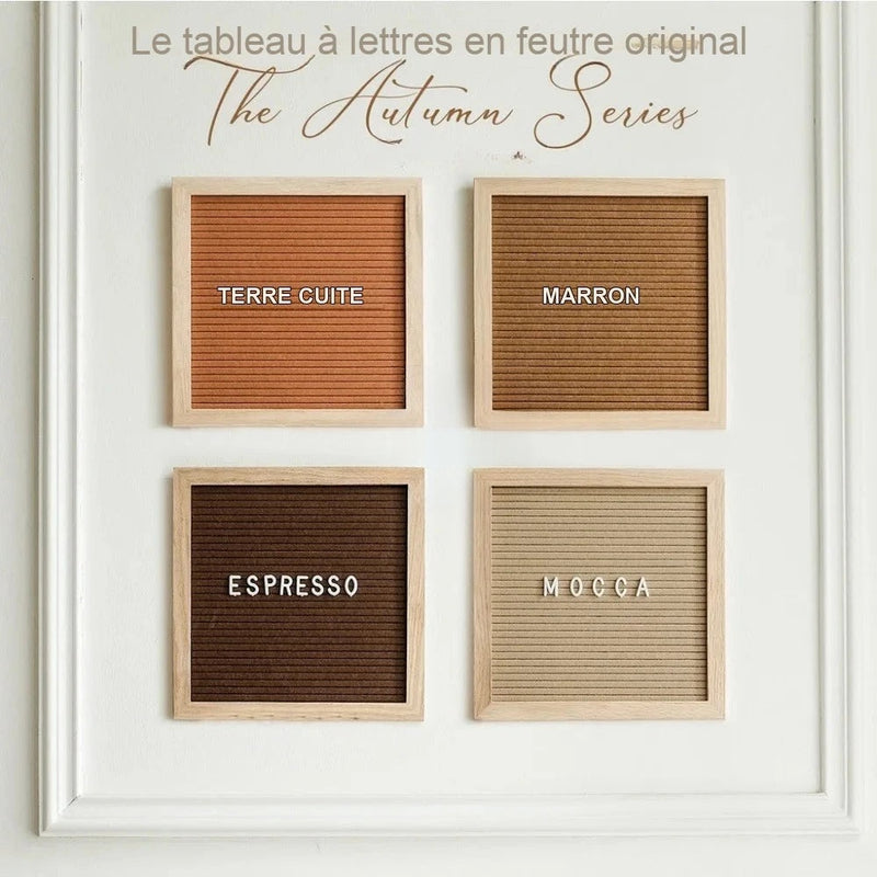 Tableau à Lettres Feutre Multicolore