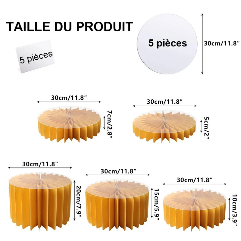Présentoir Cupcakes Papier Pliable Buffet – présentoir cupcake – ambiance mariage