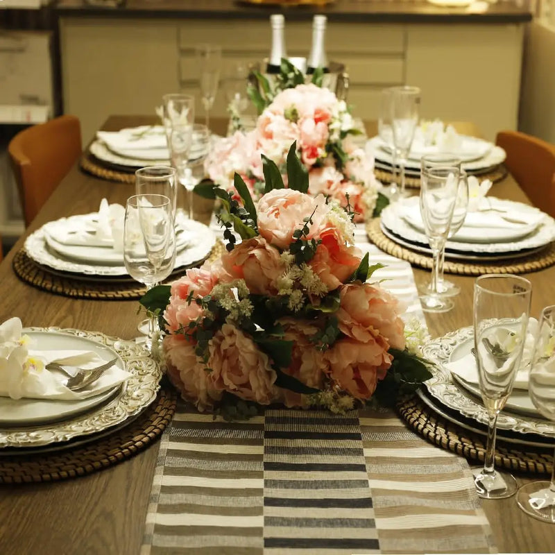 Assiette de Présentation Baroque Blanche 33 cm