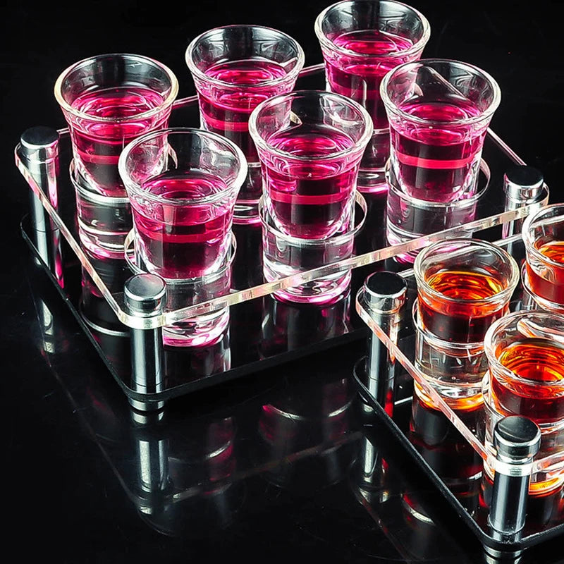 Support Shooters Acrylique 6 à 24 Verres Bar