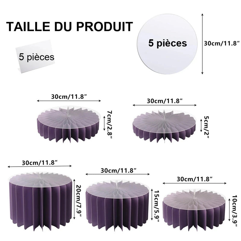 Présentoir Cupcakes Papier Pliable Buffet – présentoir cupcake – composition de buffet