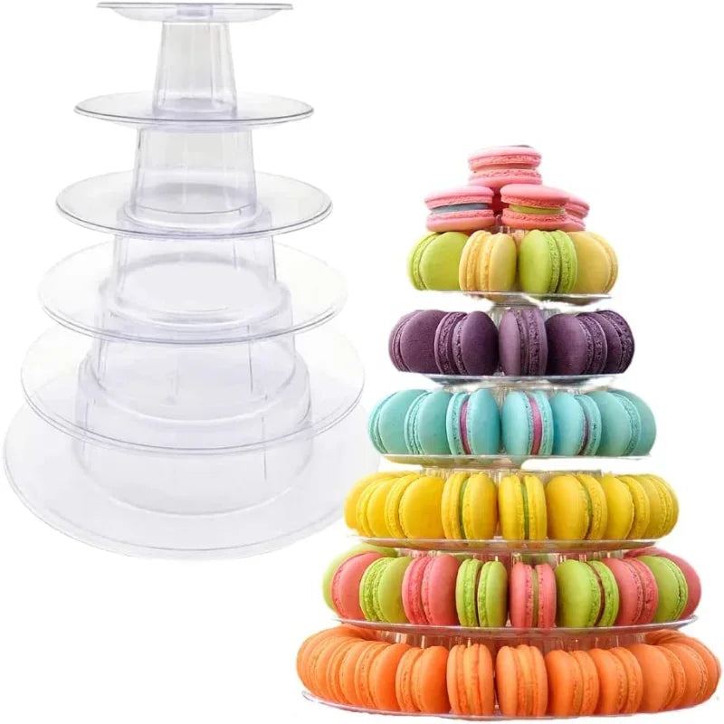 Présentoir Macarons Multi-Niveaux Pro – présentoir à macarons – vue d'ensemble