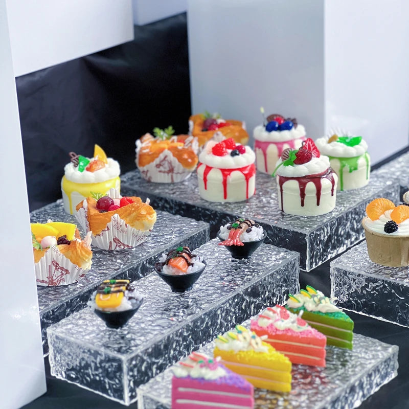 Présentoir Buffet Candy Bar Complet – présentoir à bonbons – gros plan sur la matière