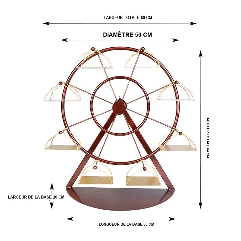 Présentoir Rotatif Grande Roue Buffet
