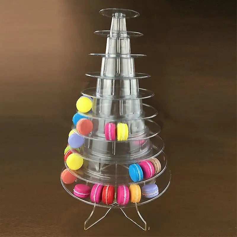 Présentoir Macarons Cupcakes Étagé – présentoir cupcake – mise en scène pour réception