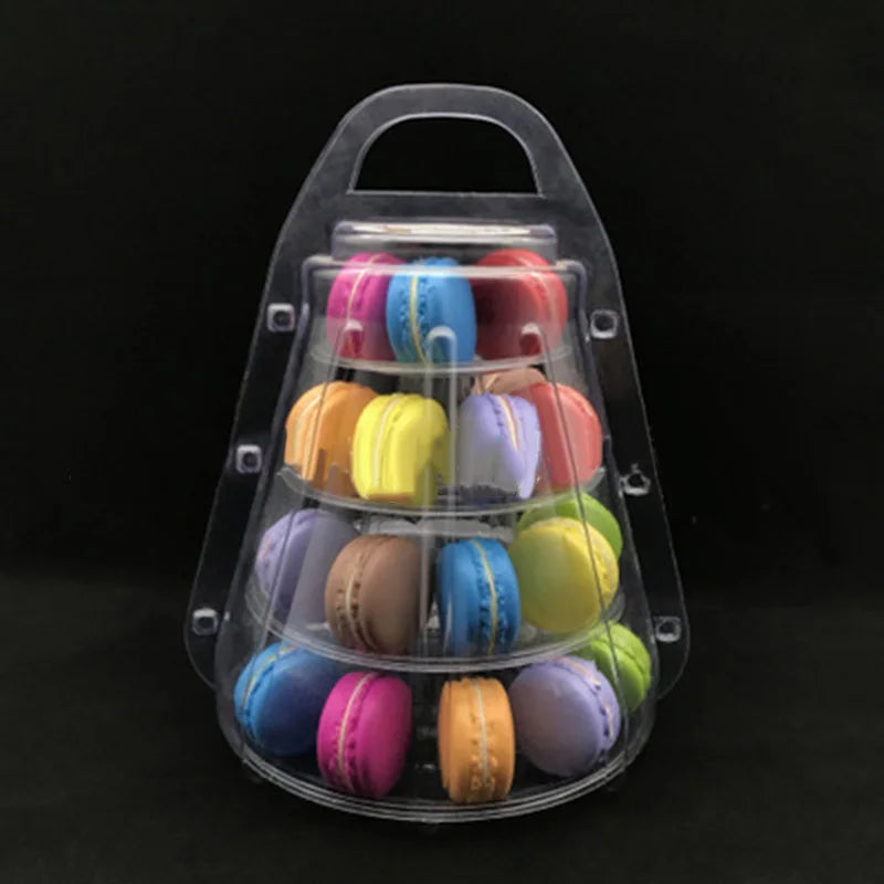 Présentoir Macarons Tour 4 Niveaux – présentoir à macarons – vue d'ensemble