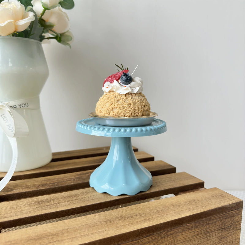 Mini Présentoir Cupcake Plastique Rétro – présentoir cupcake – détail de la finition