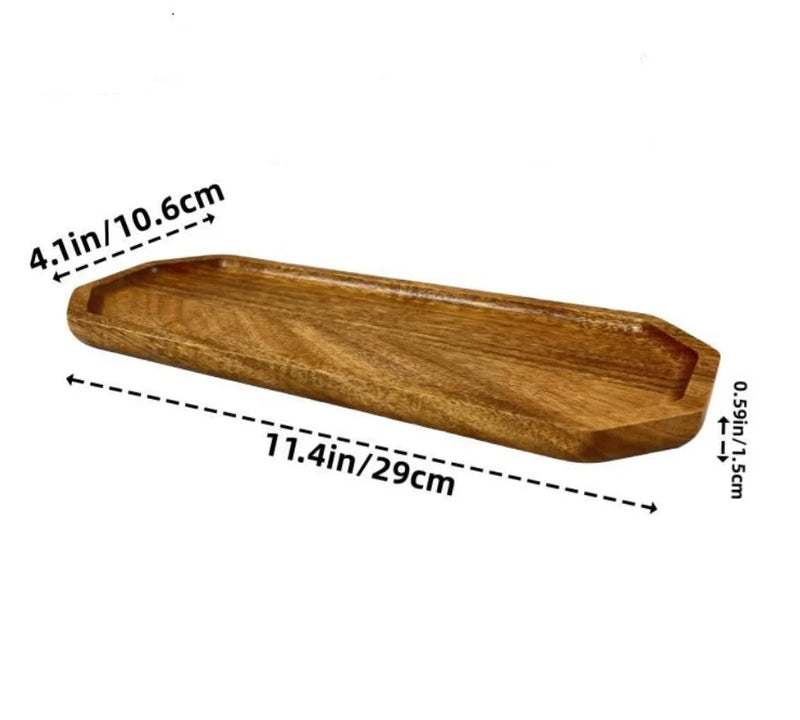 Plateau Fruits Bois Japonais Multi-Formes – plateau de présentation – format et proportions