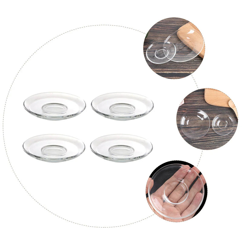 Assiette de Présentation Verre Transparent
