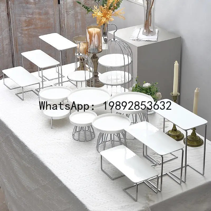 Présentoir Gâteaux Extérieur Mariage Fiançailles – présentoir gâteau – vue de côté