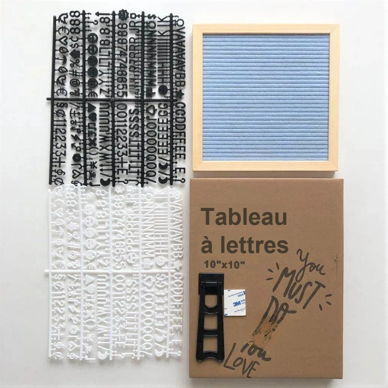 Tableau à Lettres Feutre Multicolore