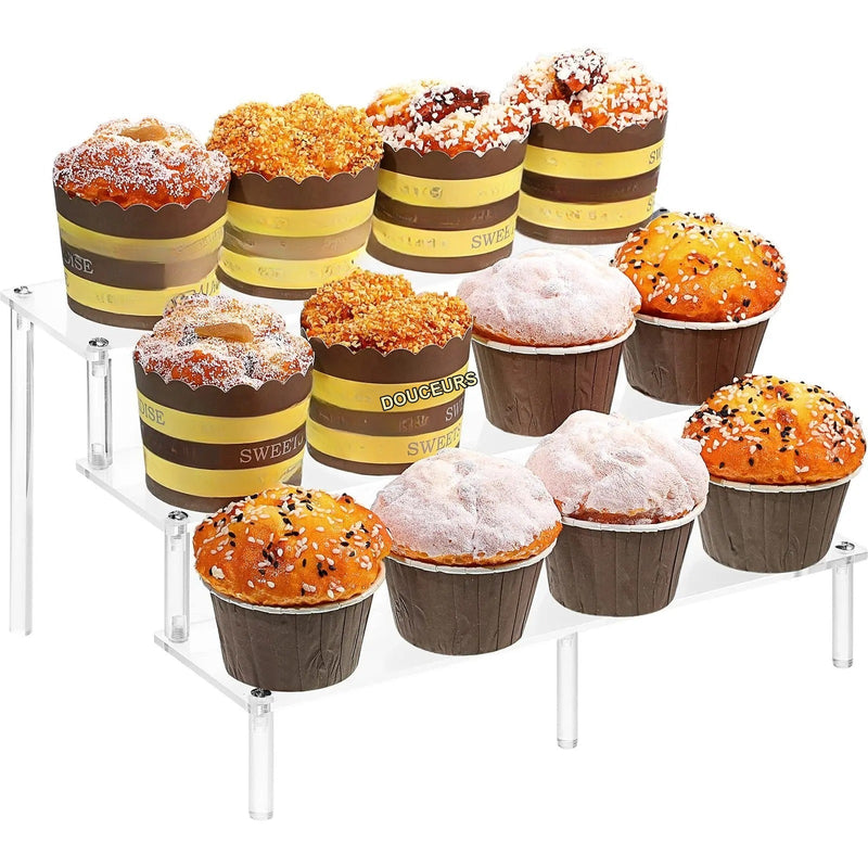 Présentoir buffet escalier – déco mariage et fête d'anniversaire